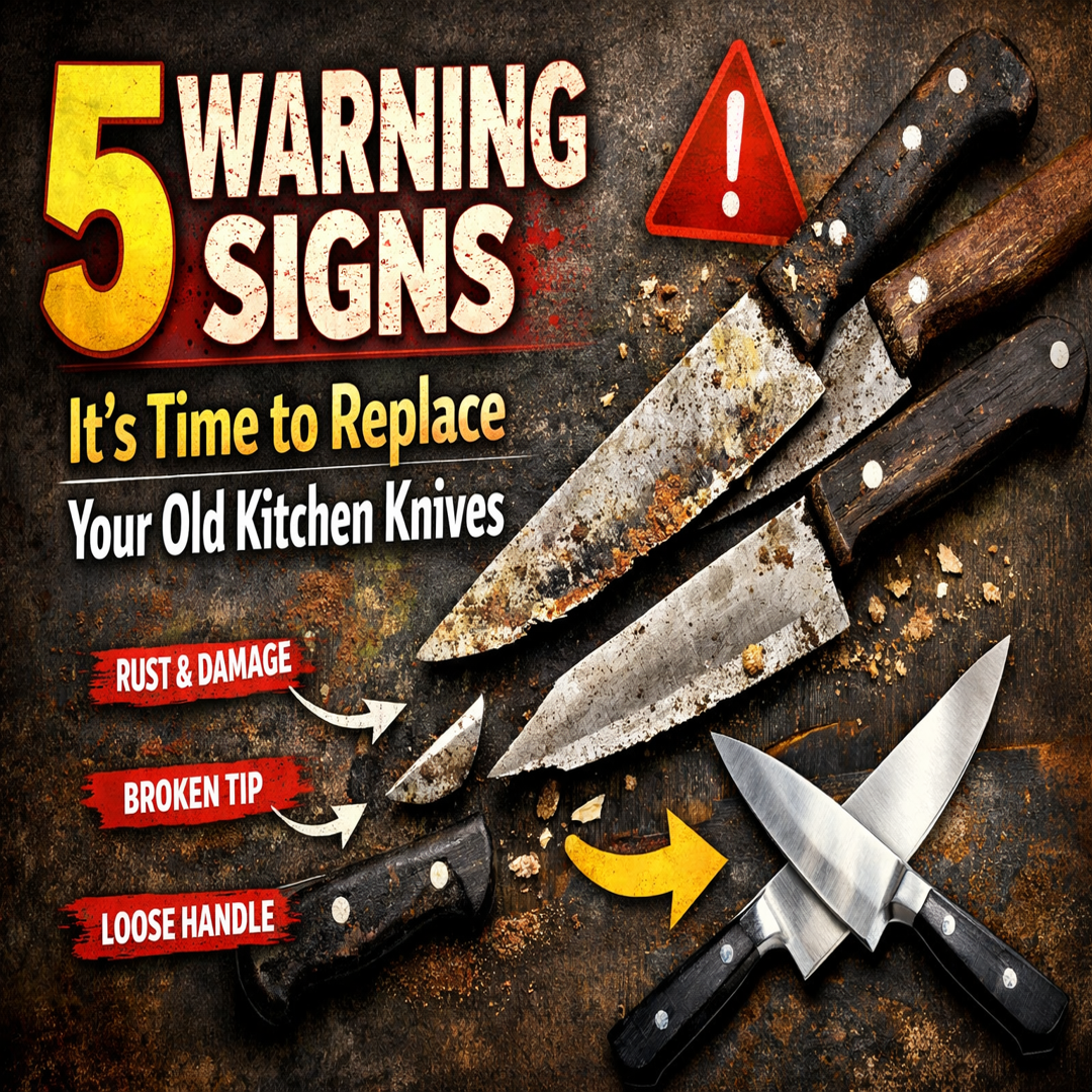 5 Warning Signs It’s Time to Replace Your Old Kitchen Knives