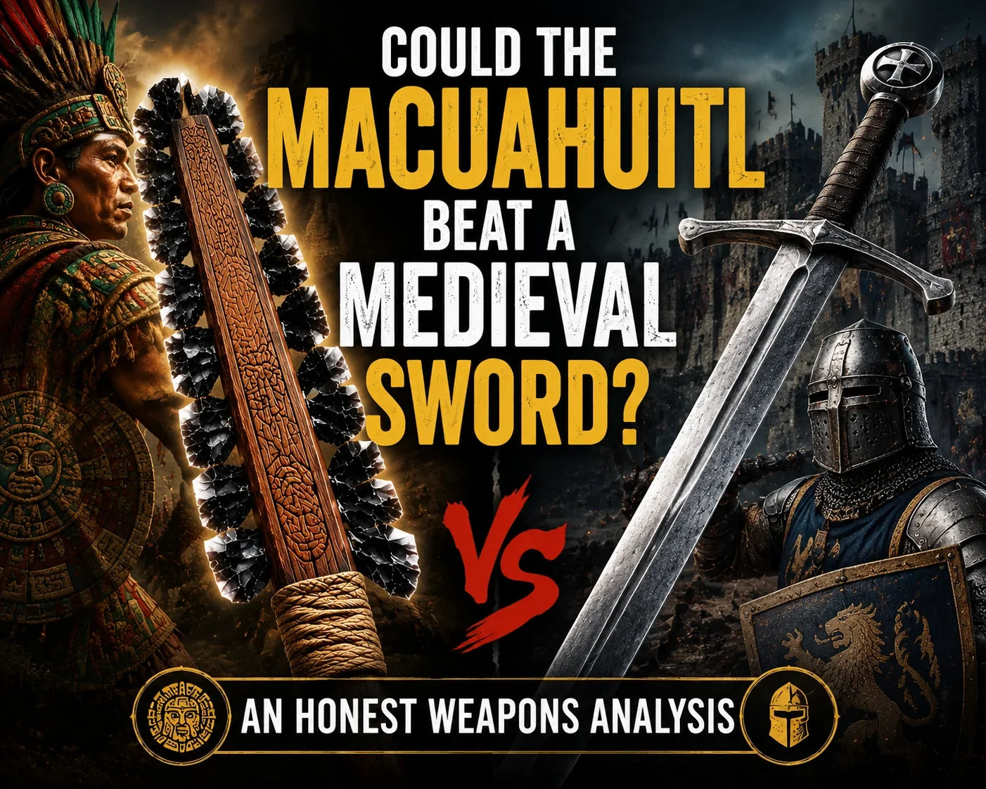 Could the Macuahuitl Beat a Medieval Sword? An Honest Weapons Analysis