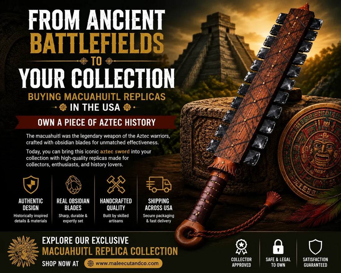 From Ancient Battlefields to Your Collection: Buying Macuahuitl Replicas in the USA