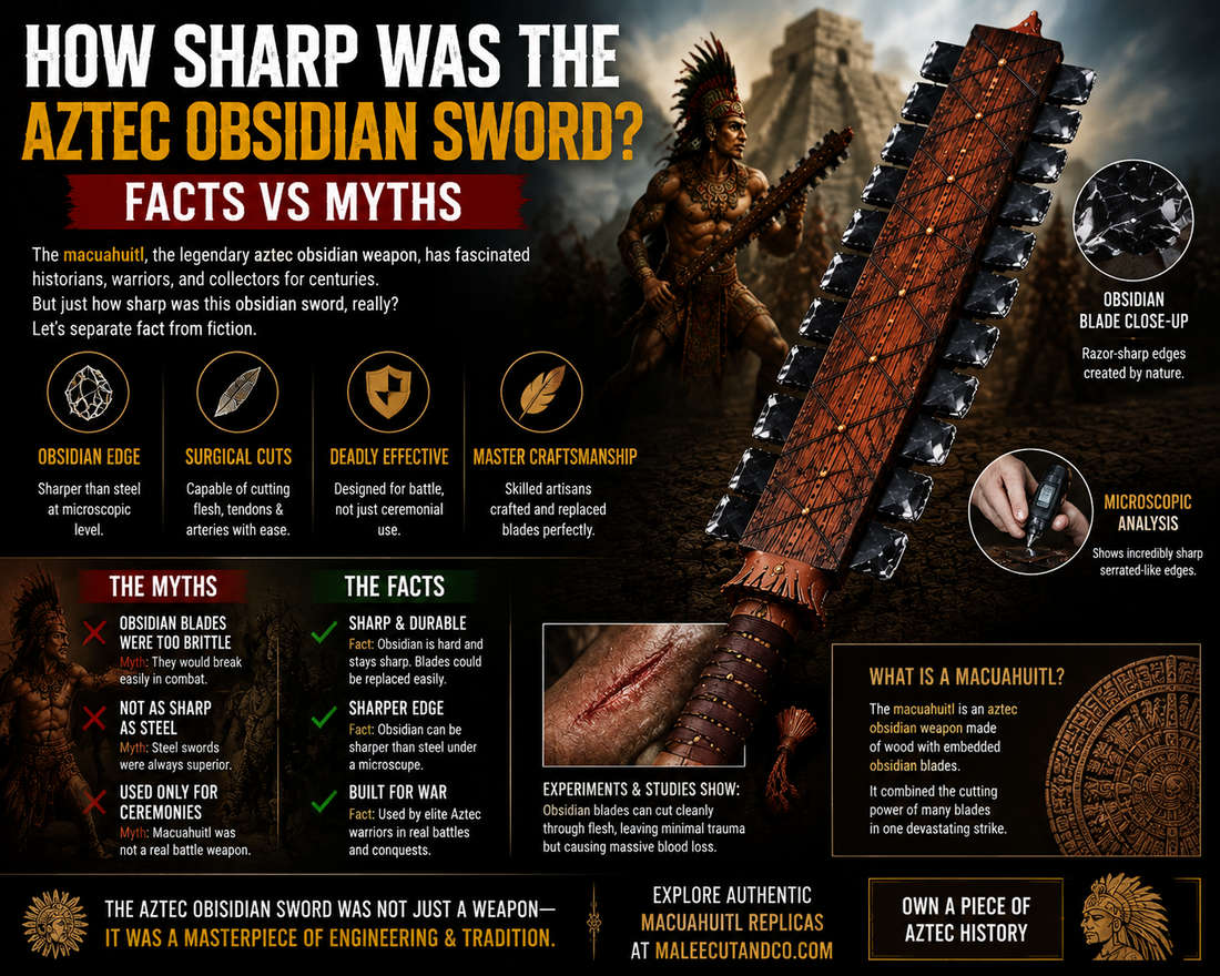 How Sharp Was the Aztec Obsidian Sword? Facts vs Myths