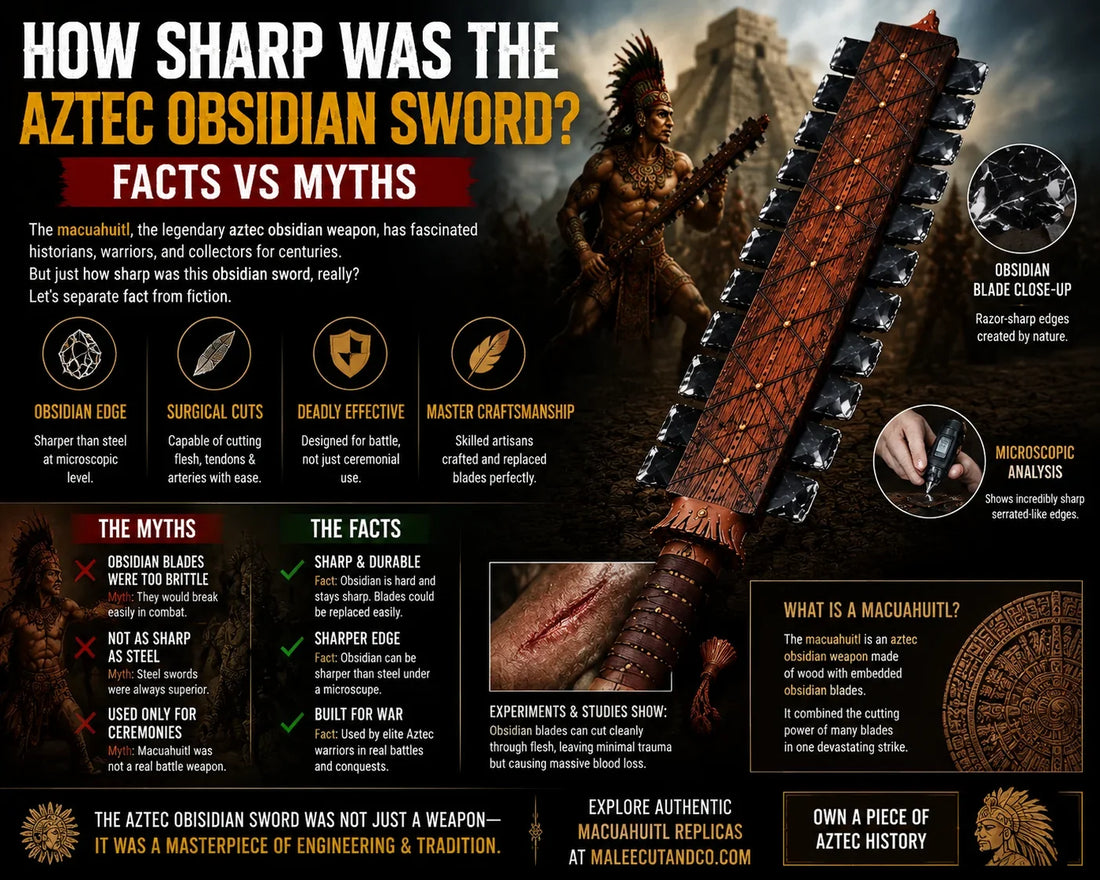 How Sharp Was the Aztec Obsidian Sword? Facts vs Myths