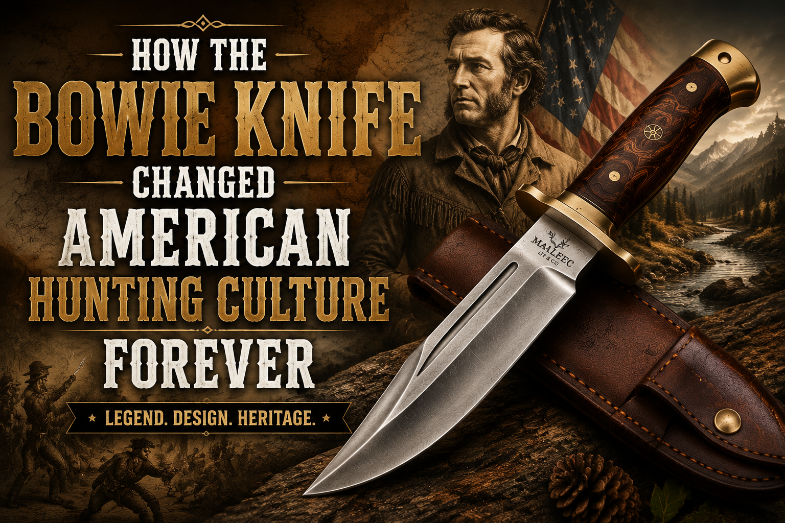 How the Bowie Knife Changed American Hunting Culture Forever