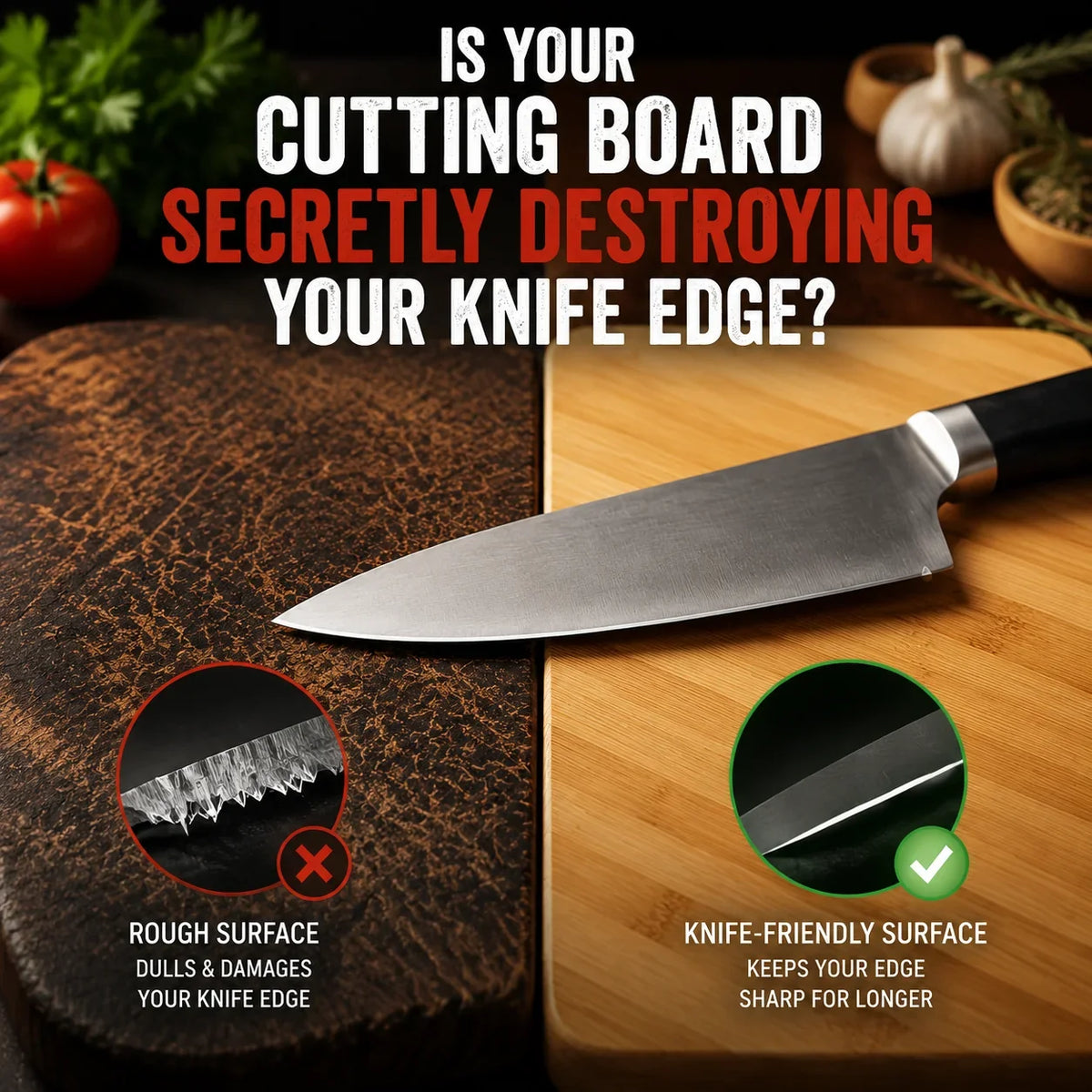 Is Your Cutting Board Secretly Destroying Your Knife Edge?