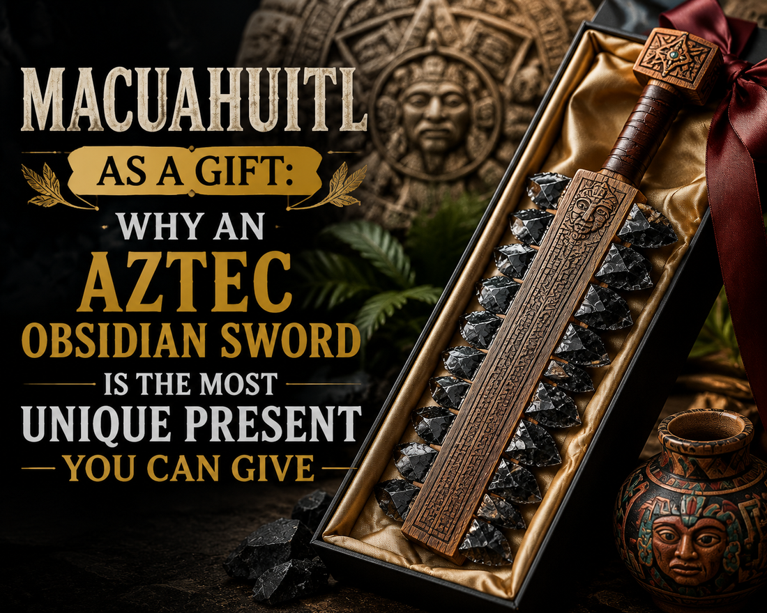 Macuahuitl as a Gift: Why an Aztec Obsidian Sword Is the Most Unique Present You Can Give