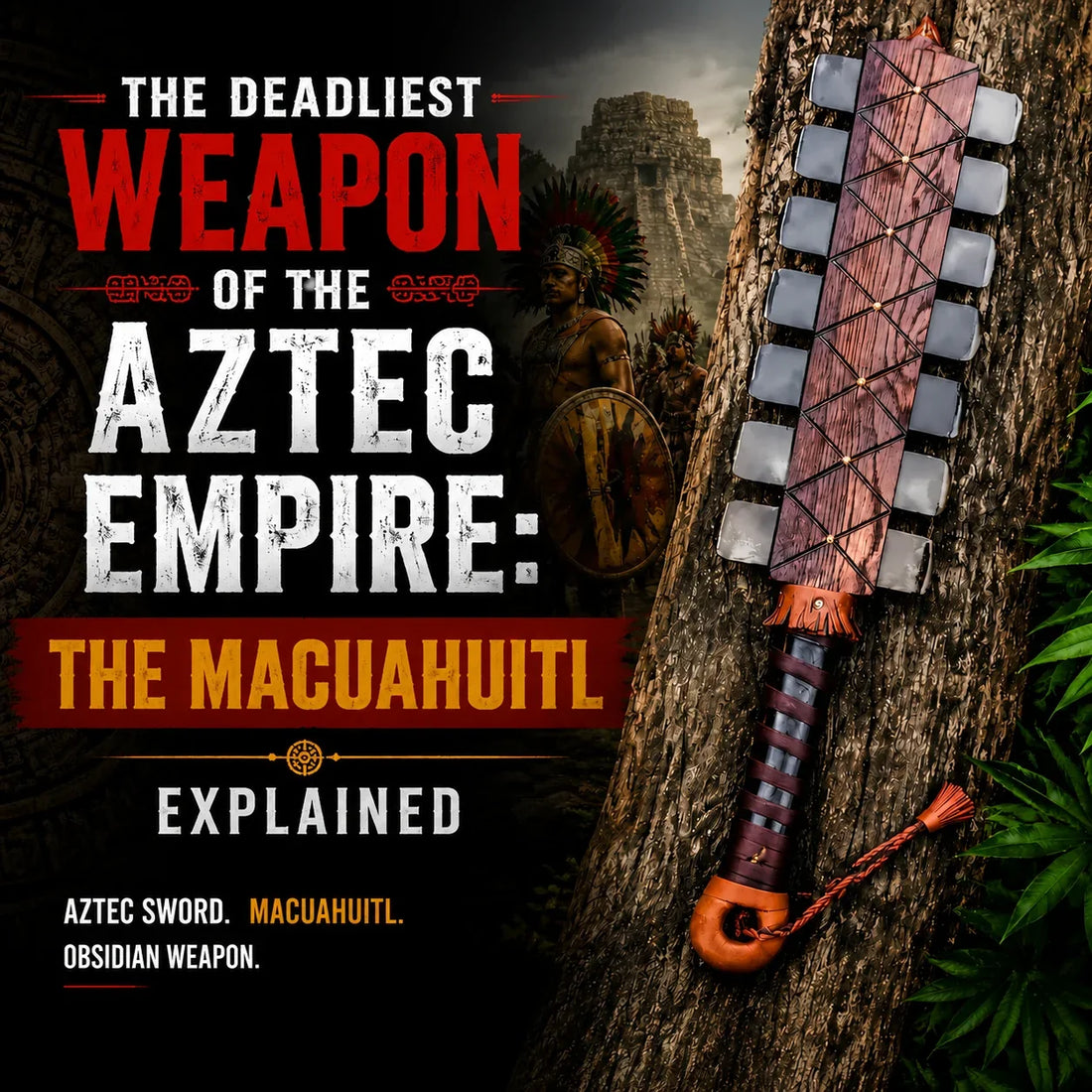 The Deadliest Weapon of the Aztec Empire: The Macuahuitl Explained