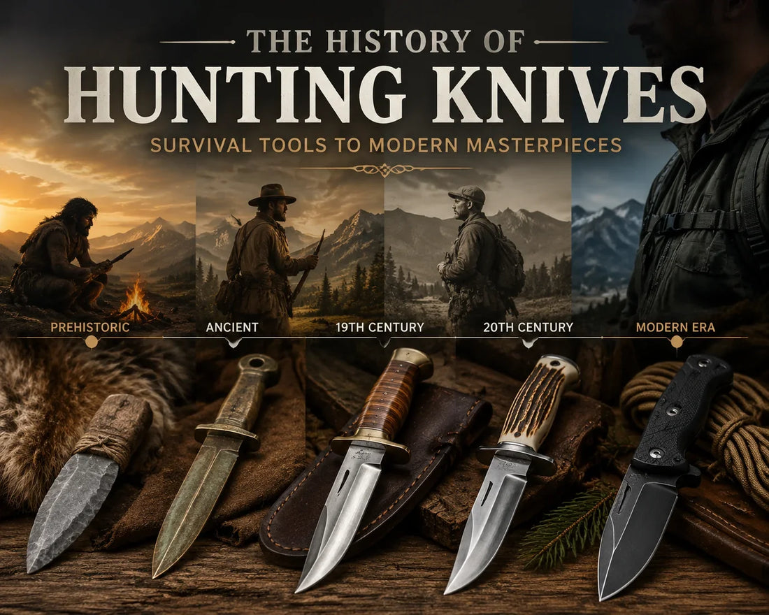 The History of Hunting Knives: Survival Tools to Modern Masterpieces