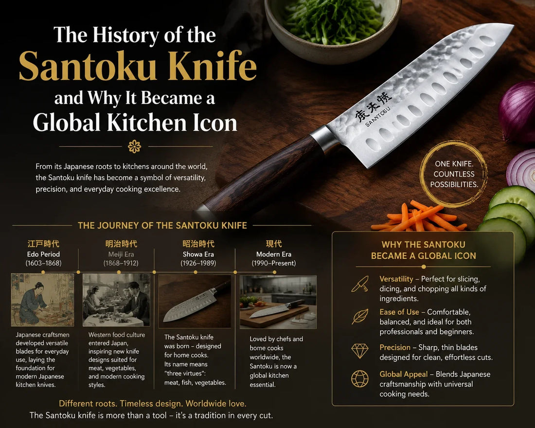 The History of the Santoku Knife and Why It Became a Global Kitchen Icon