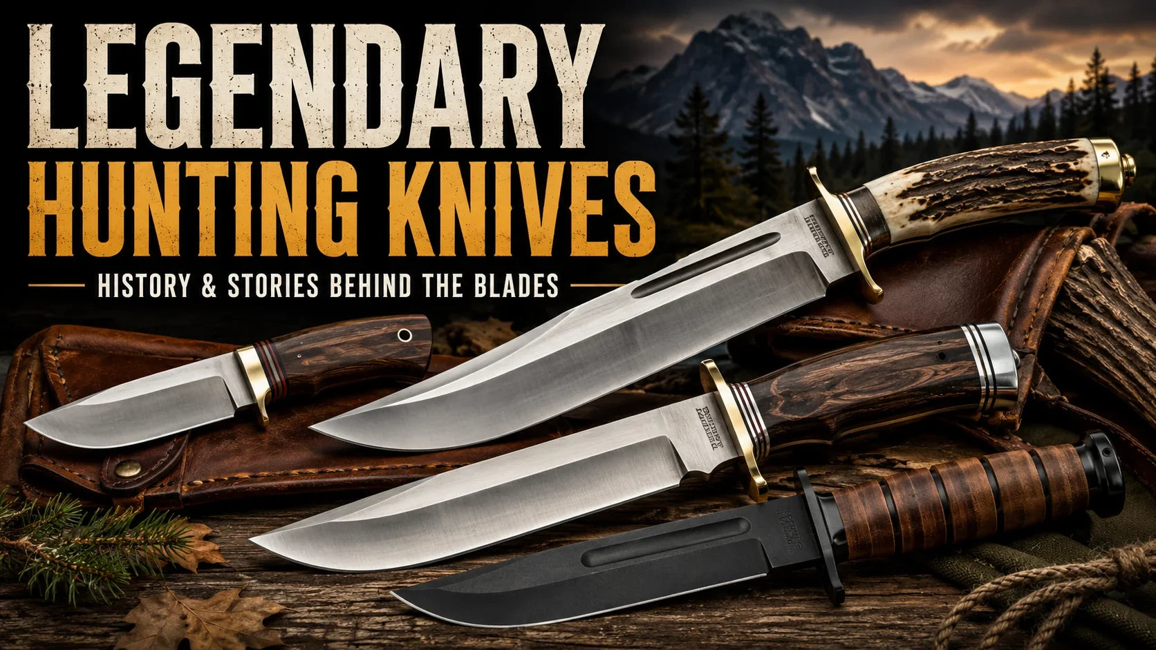 The Most Legendary Hunting Knives in History and the Stories Behind Them