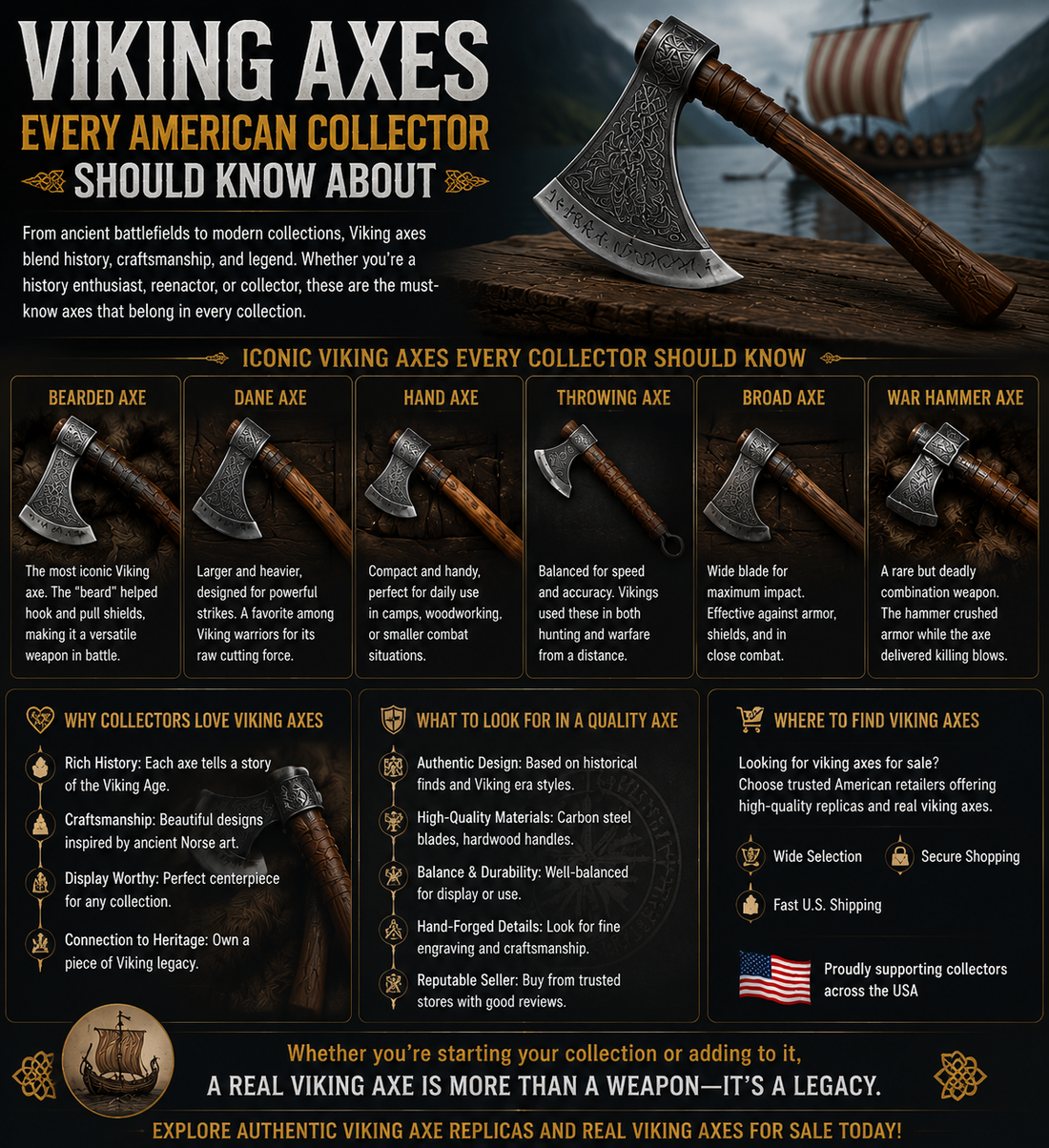 Viking Axes Every American Collector Should Know About