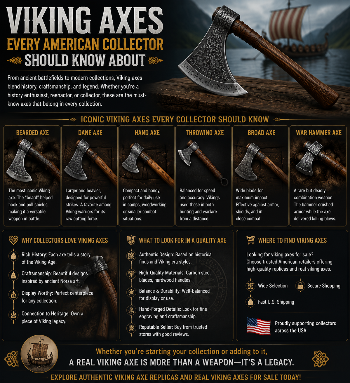 Viking Axes Every American Collector Should Know About