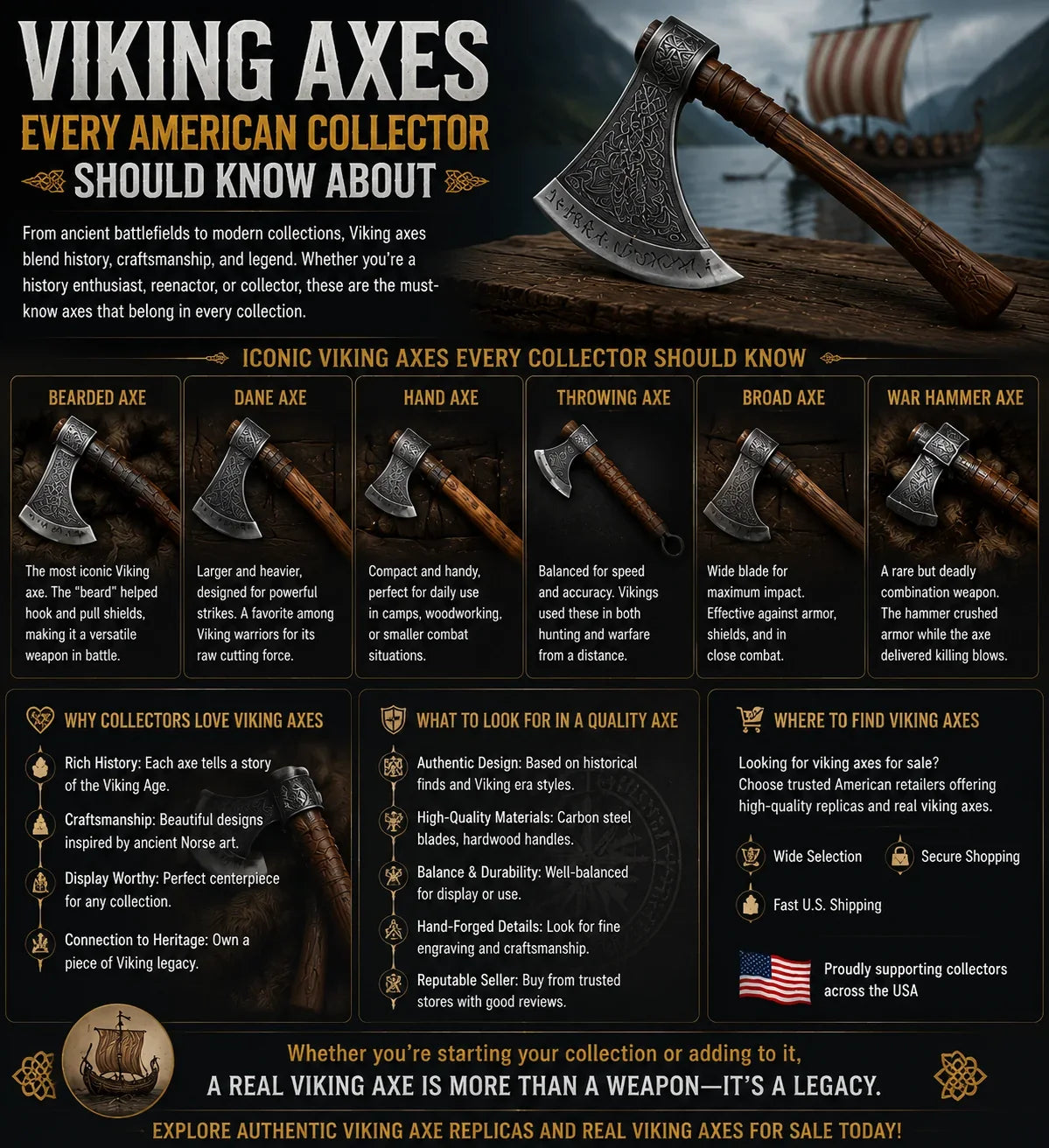 Viking Axes Every American Collector Should Know About