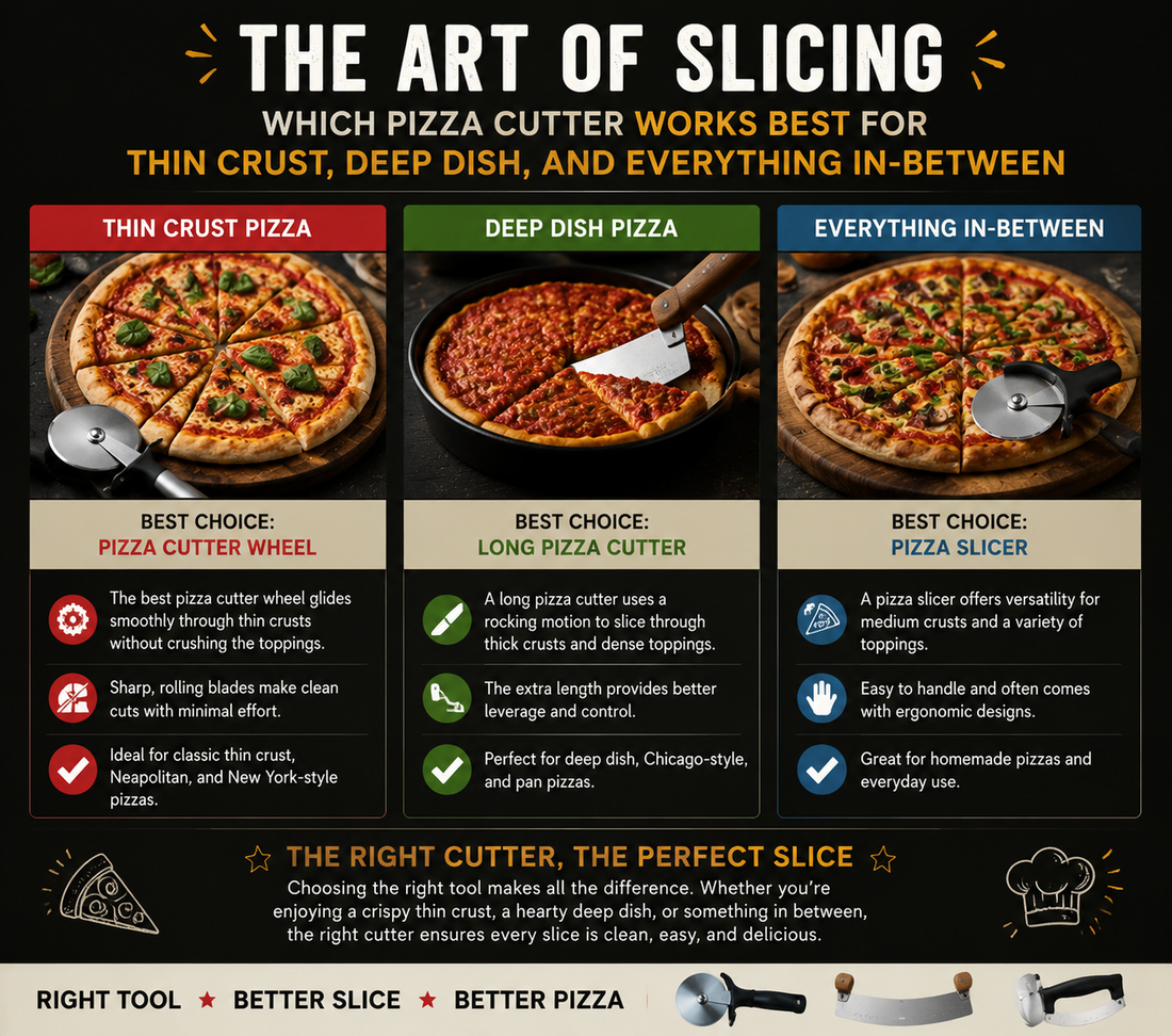 Which Pizza Cutter Works Best for Thin Crust, Deep Dish, and Everything In-Between