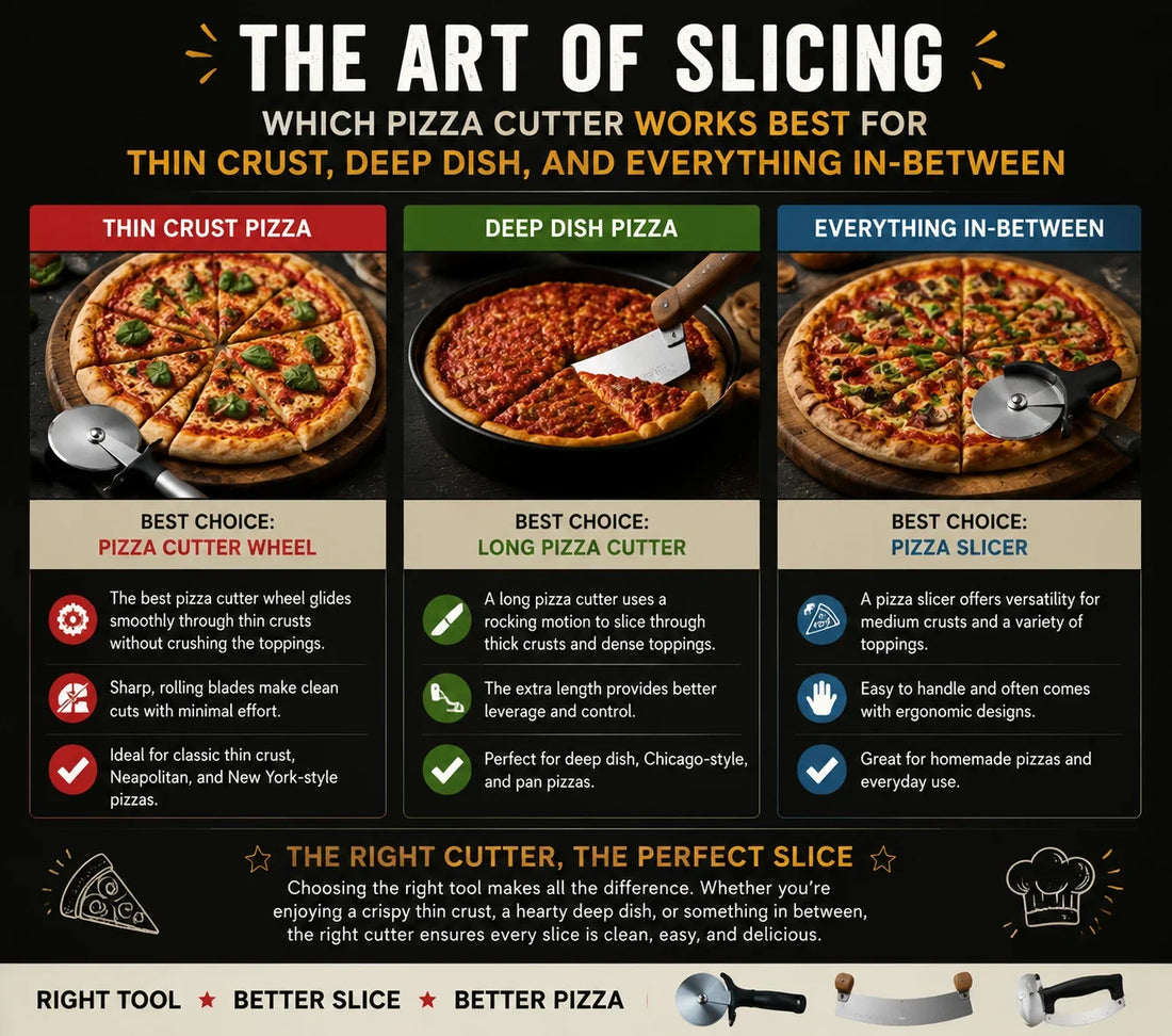 Which Pizza Cutter Works Best for Thin Crust, Deep Dish, and Everything In-Between