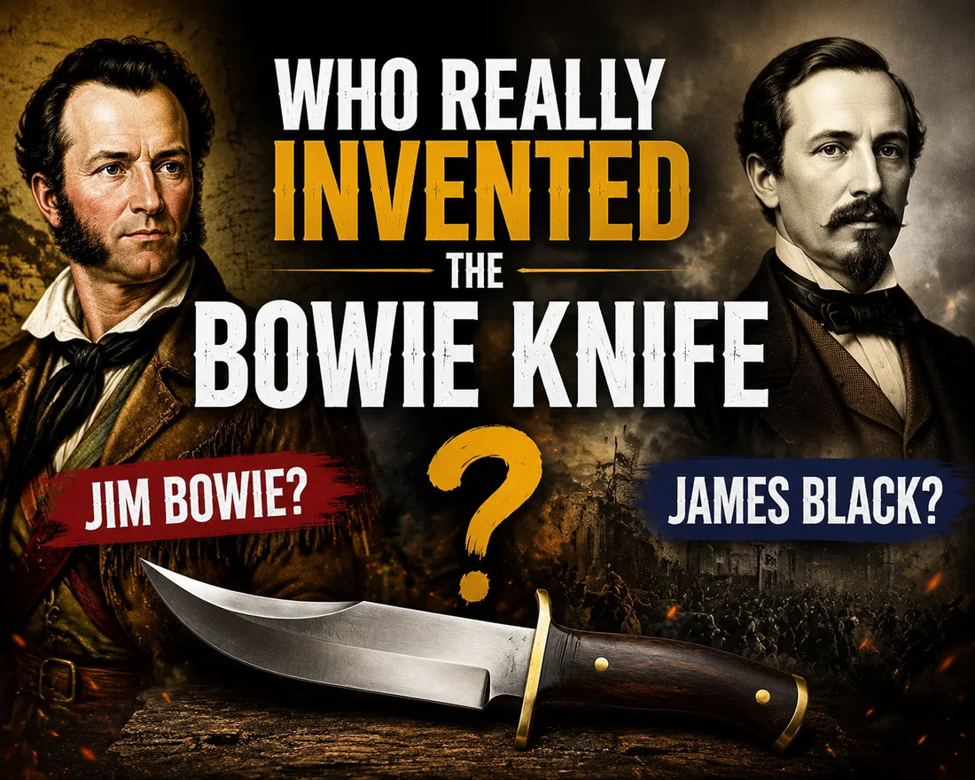 Who Really Invented the Bowie Knife — Jim Bowie or James Black?