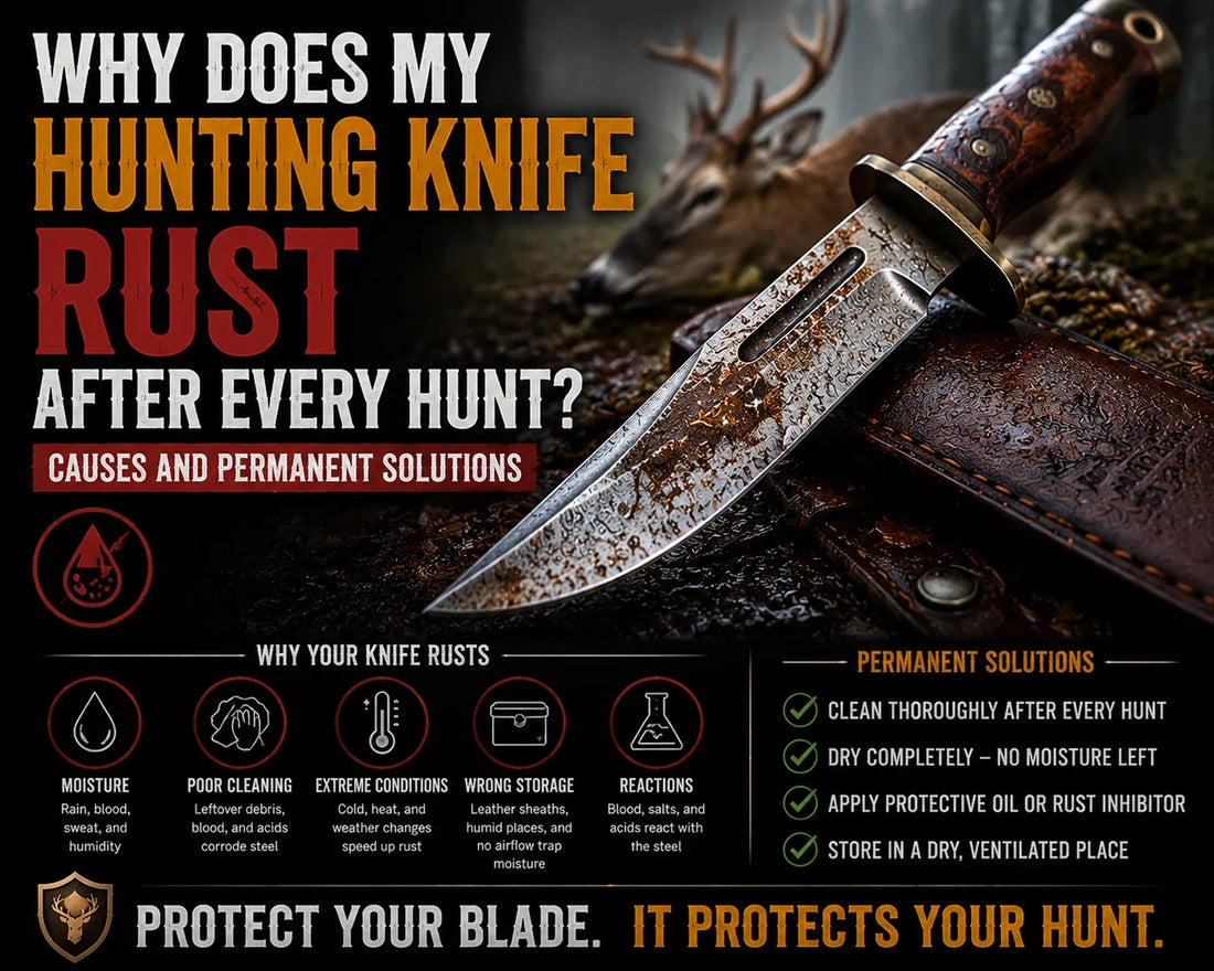Carbon Steel vs Stainless Steel Which Hunting Knife Is Right for You
