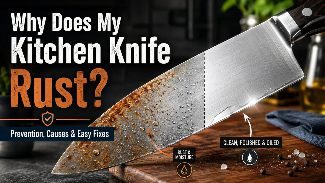 Why Does My Kitchen Knife Rust? Prevention, Causes and Easy Fixes