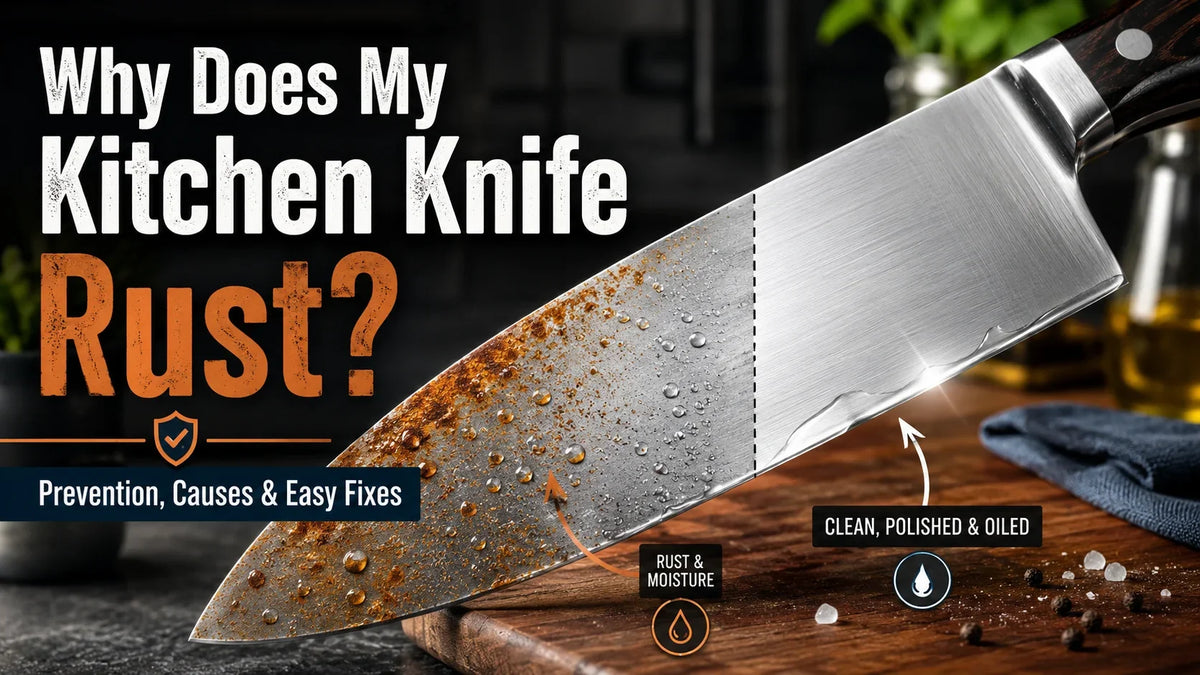 Why Does My Kitchen Knife Rust? Prevention, Causes and Easy Fixes
