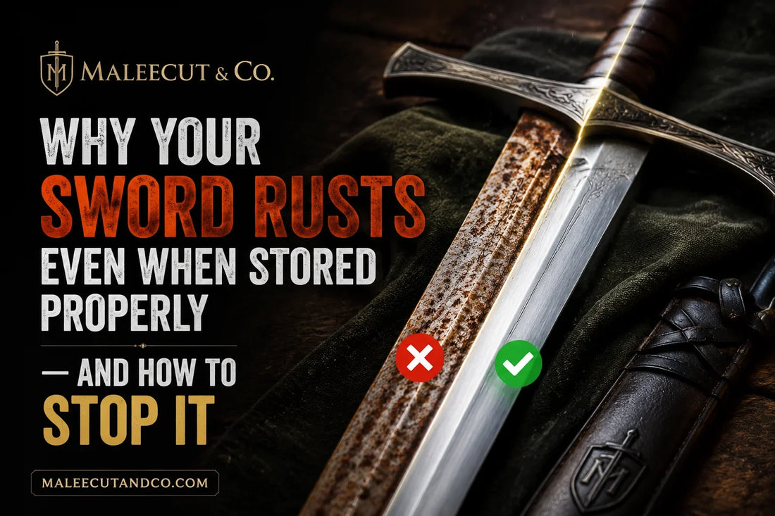 Why Your Sword Rusts Even When Stored Properly