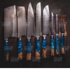 8-Piece VG-10 Japanese Steel Kitchen Knife Set