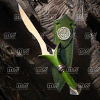 Personalized Hunting, Tactical & Bushcraft Knife – With Leather Sheath