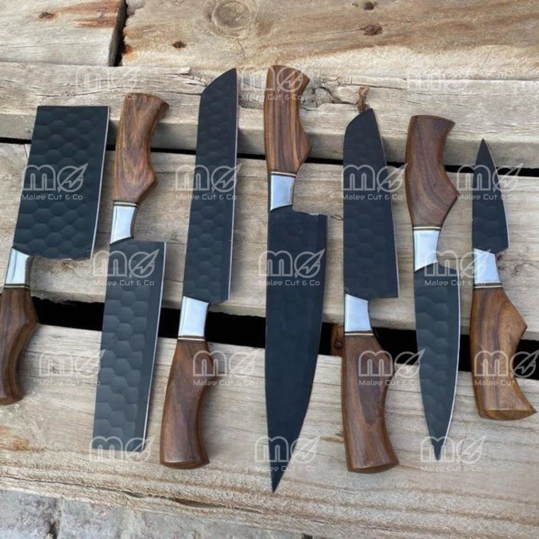 Handmade J2 Steel Chef Knife Set