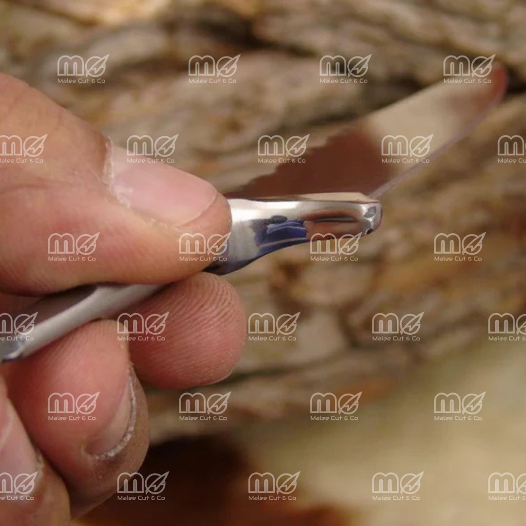 Premium 440A Stainless Steel Knife Making Blank – 10cm Hunting Nicker Blade