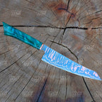 Handmade Copper Carbon Steel Chef Knife