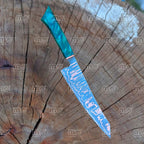 Handmade Copper Carbon Steel Chef Knife