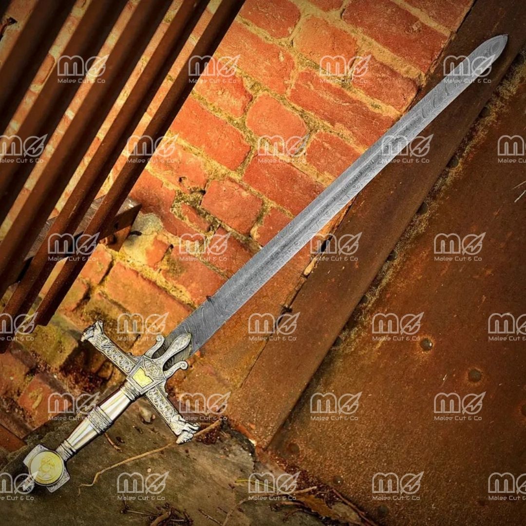 King Solomon Damascus Steel Sword