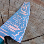 Handmade Copper Carbon Steel Chef Knife