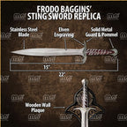 Hand-Forged Witcher 3 Geralt of Rivia Sword – Feline Steel & Silver Replica for Cosplay, Display, or Gifting