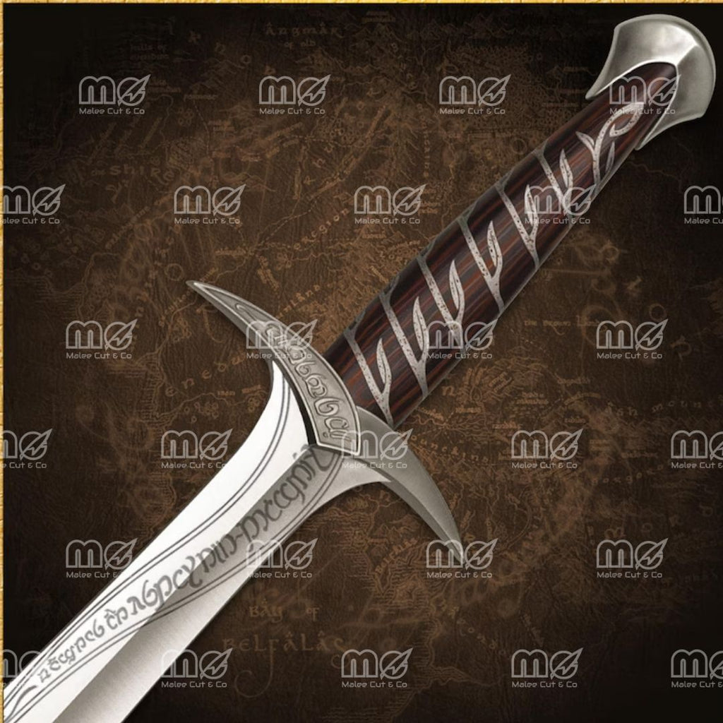 Hand-Forged Witcher 3 Geralt of Rivia Sword – Feline Steel & Silver Replica for Cosplay, Display, or Gifting