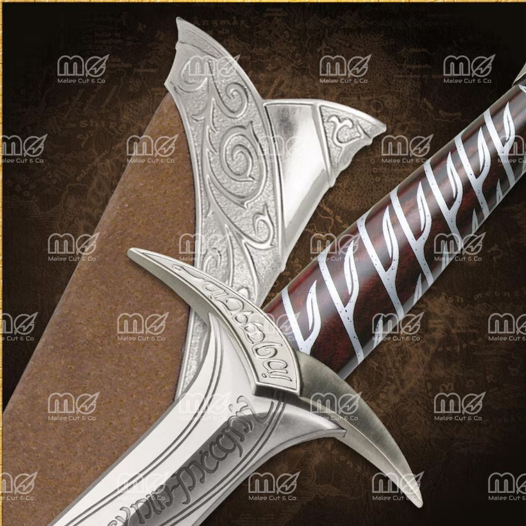Hand-Forged Witcher 3 Geralt of Rivia Sword – Feline Steel & Silver Replica for Cosplay, Display, or Gifting