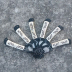 6-Piece Handmade Carbon Steel Steak Knife Set