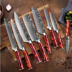 16-Piece Acacia Wood Knife Block Set