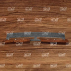 Large Damascus Steel Pizza Cutter with Rosewood Handle