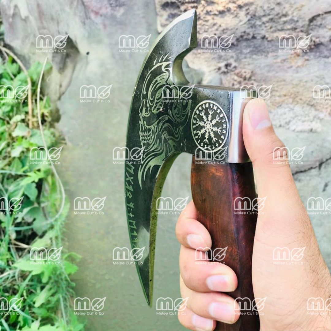 Custom Viking Pizza Cutter Axe – Unique Pizza Slice