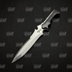 Jack Krauser Replica Hunting Knife – Premium RE4 Remake Prop With Leather Sheath