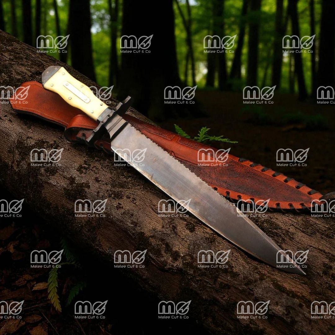 Hand Forged Large Bowie Knife