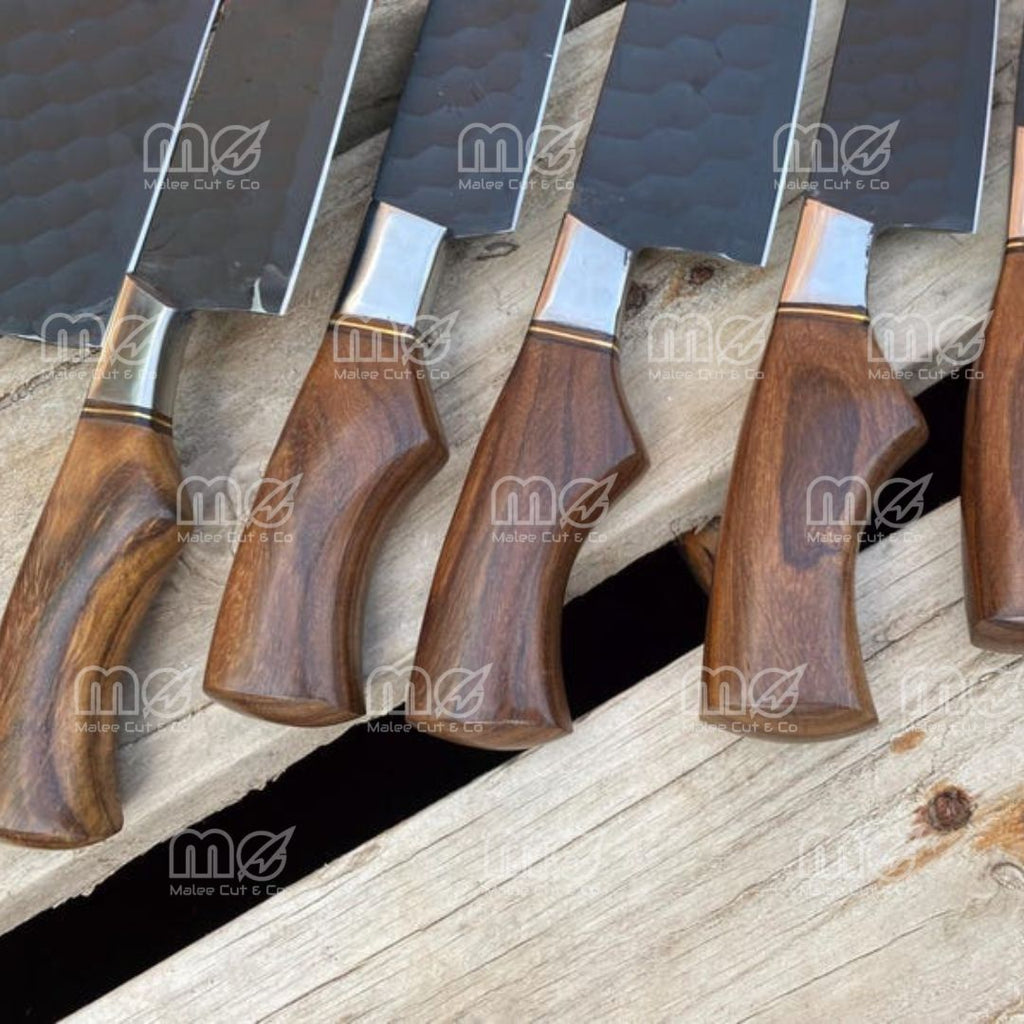 Handmade J2 Steel Chef Knife Set
