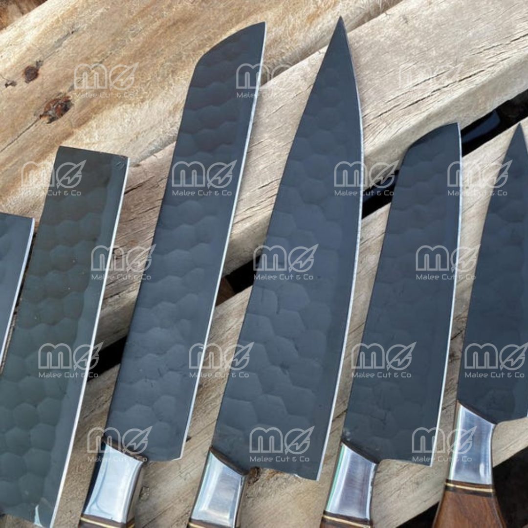 Handmade J2 Steel Chef Knife Set