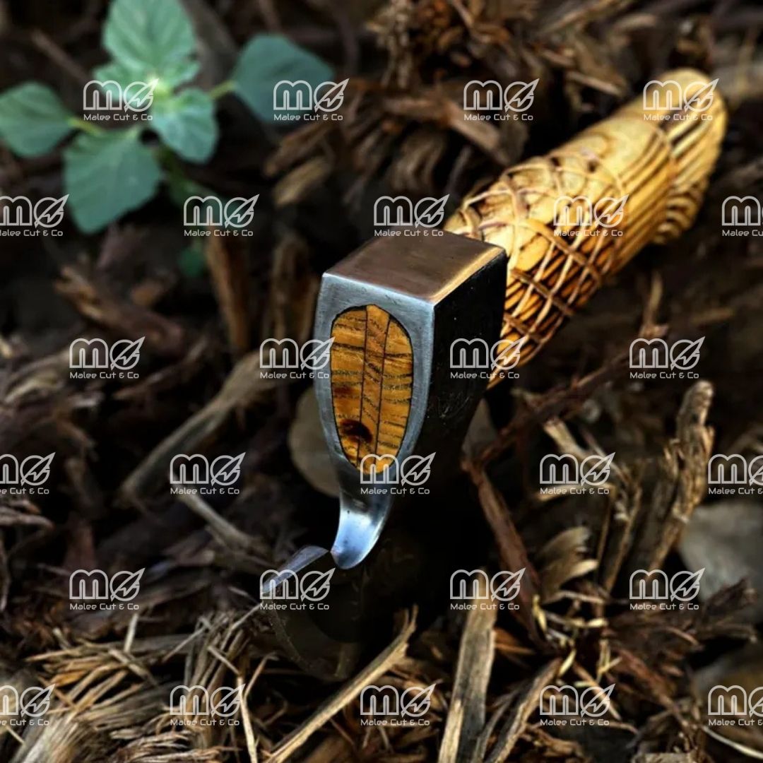 Original Custom Hand Forged Viking Pizza Cutter Axe