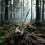 Handcrafted Viking Double-Head Axe | Engraved Steel Blade & Ash Wood Handle