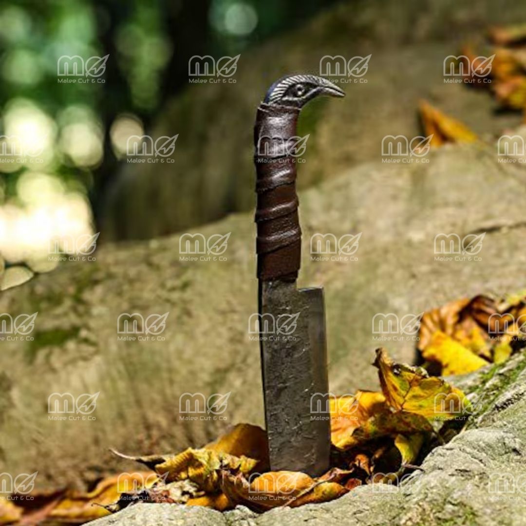 Valyrian Custom Carbon Steel Hunting Knife – Fixed Blade With Personalized Engraving