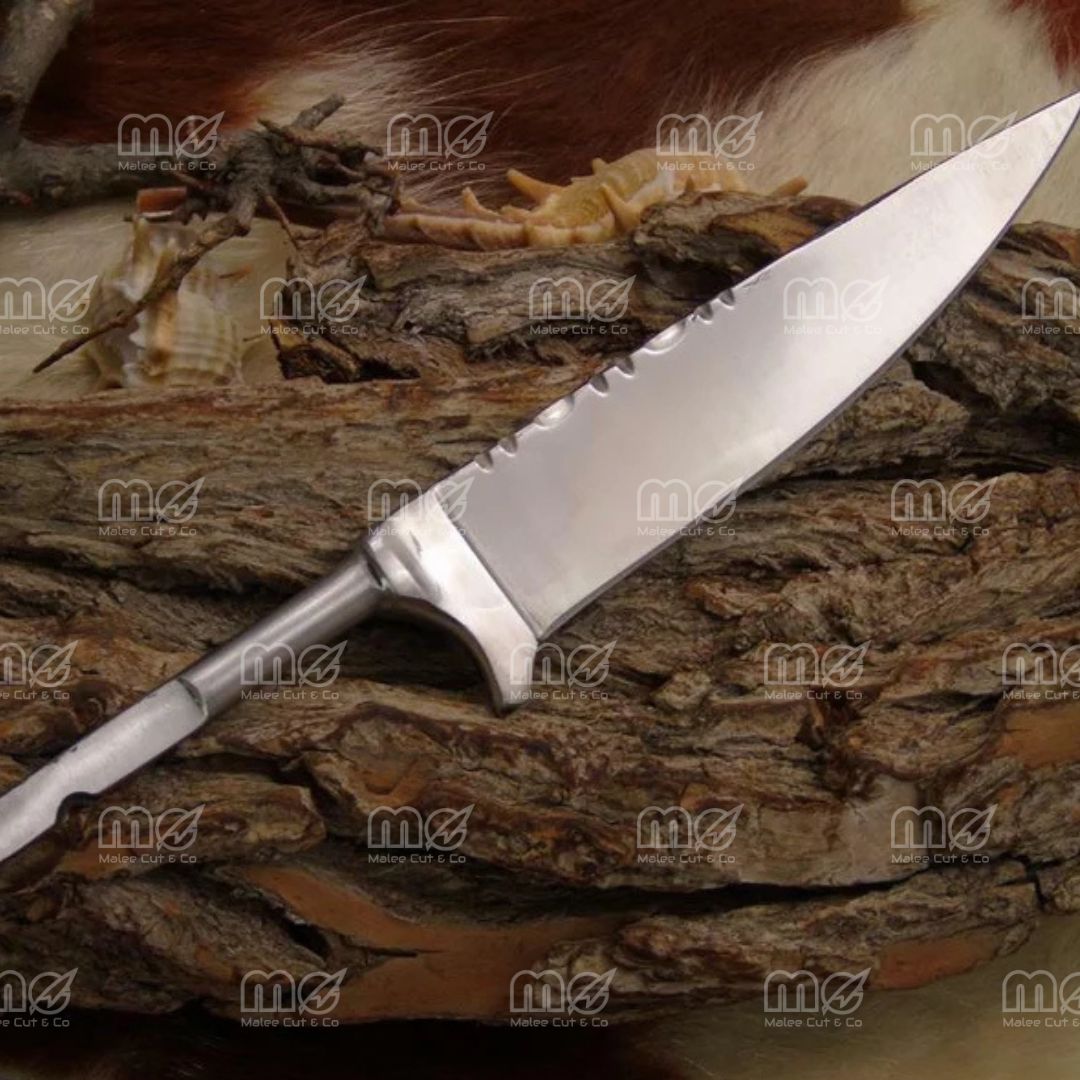 Premium 440A Stainless Steel Knife Making Blank – 10cm Hunting Nicker Blade