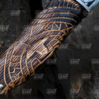 Ragnar Handmade Viking Axe | Forged Carbon Steel Camping Hatchet With Rosewood & Ash Handle