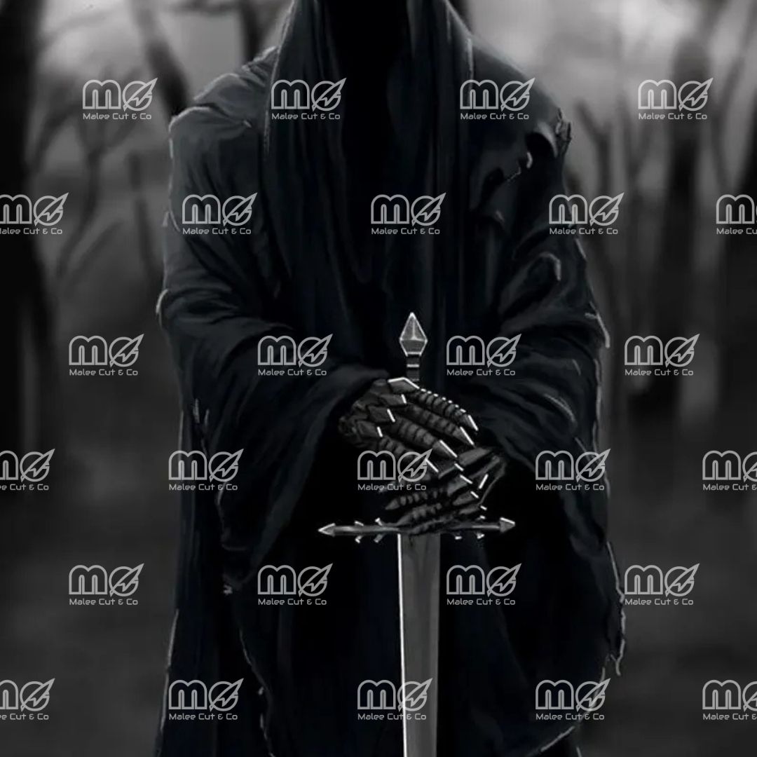 Handmade Ringwraith Sword Replica | Lord of the Rings Inspired Fantasy Blade | Collectible, Cosplay, & Display Gift