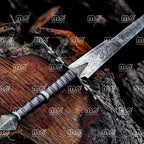 Handmade Ringwraith Sword Replica | Lord of the Rings Inspired Fantasy Blade | Collectible, Cosplay, & Display Gift