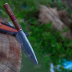Copper Damascus Fillet Knife Set | Handmade Cu Mai Chef Knife