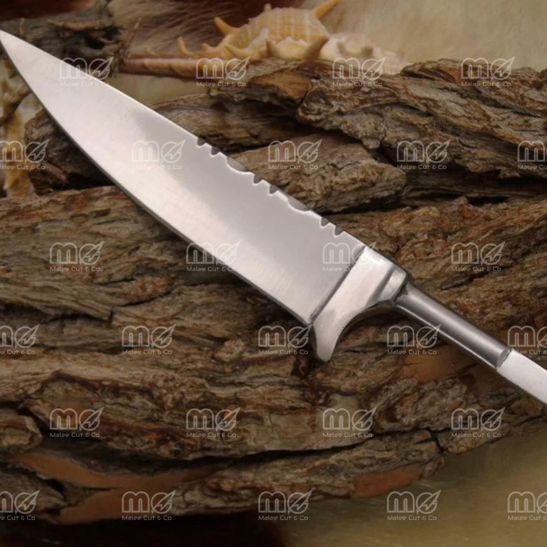 Premium 440A Stainless Steel Knife Making Blank – 10cm Hunting Nicker Blade